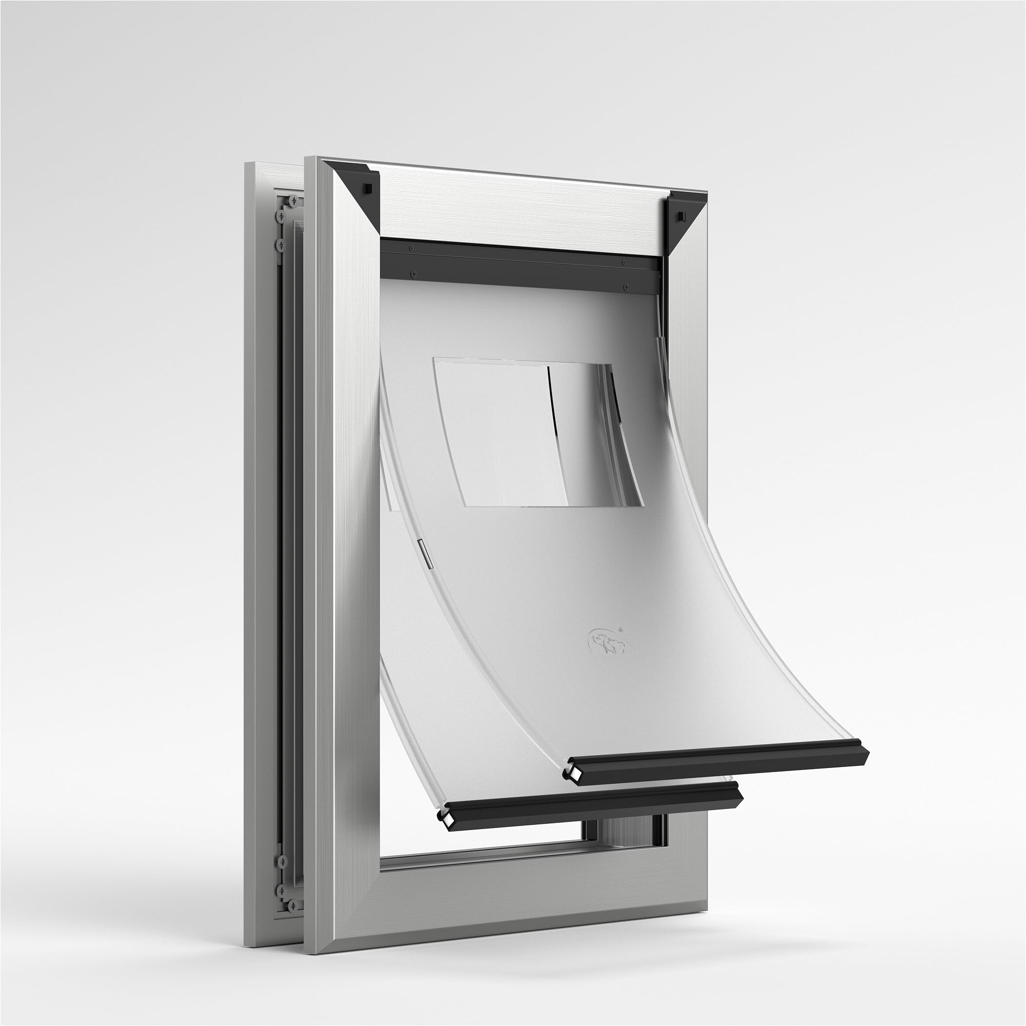 Chatière MAVRICFLEX pour chien lourd avec cadre aluminium robuste et base durable