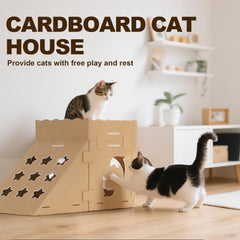 Mawpet Toit-carton – plateforme de détente pour chat