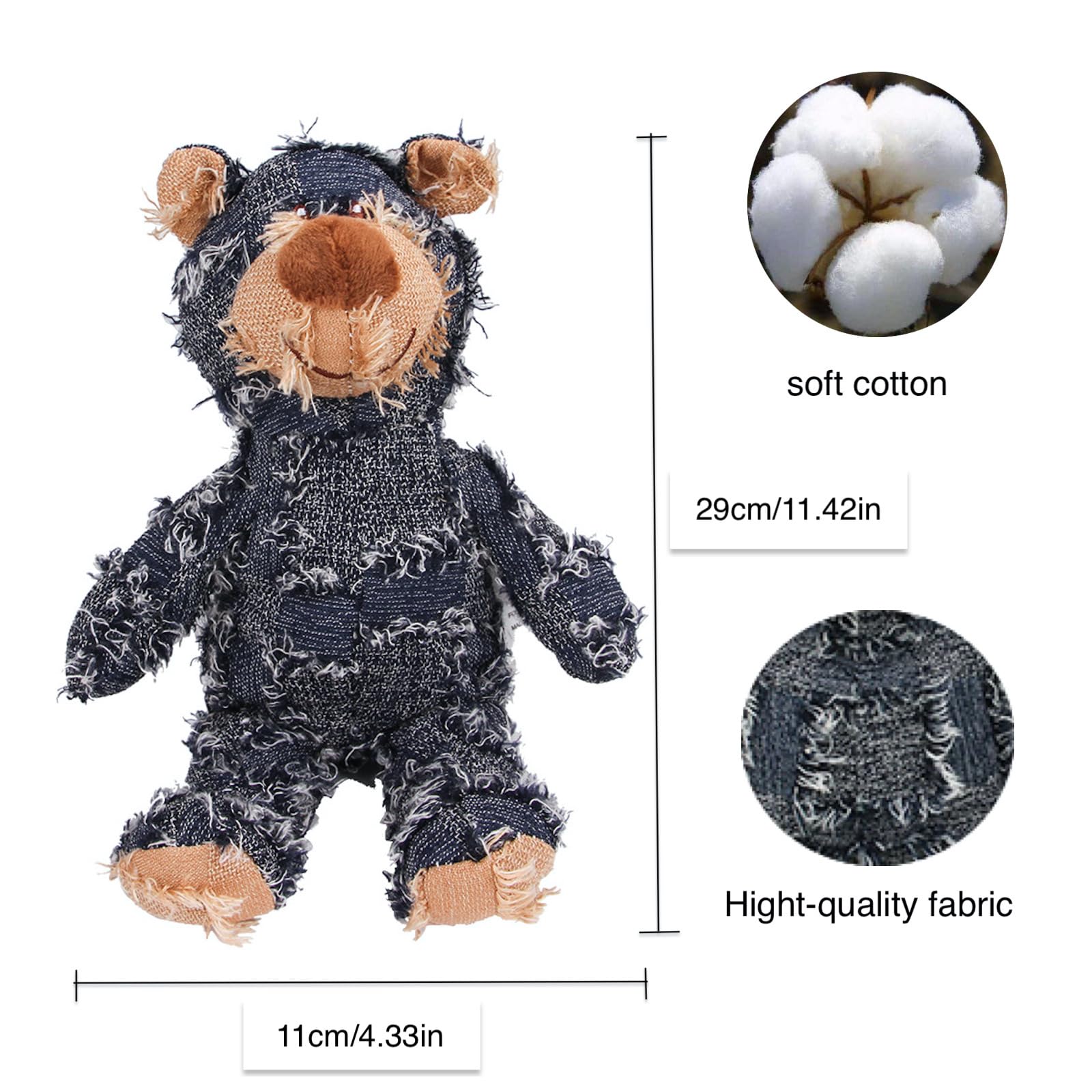 MAXBECK - Peluche robuste, cadeau durable pour chien.