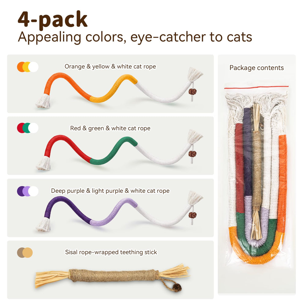 MAXTOOA design résistant au mordillage: idéal pour chats actifs