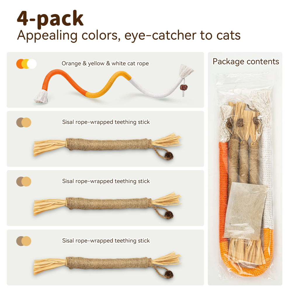 MAXTOOA sachet-herbe-chat-rechargeable: arôme renouvelé pour rallumer l’intérêt.
