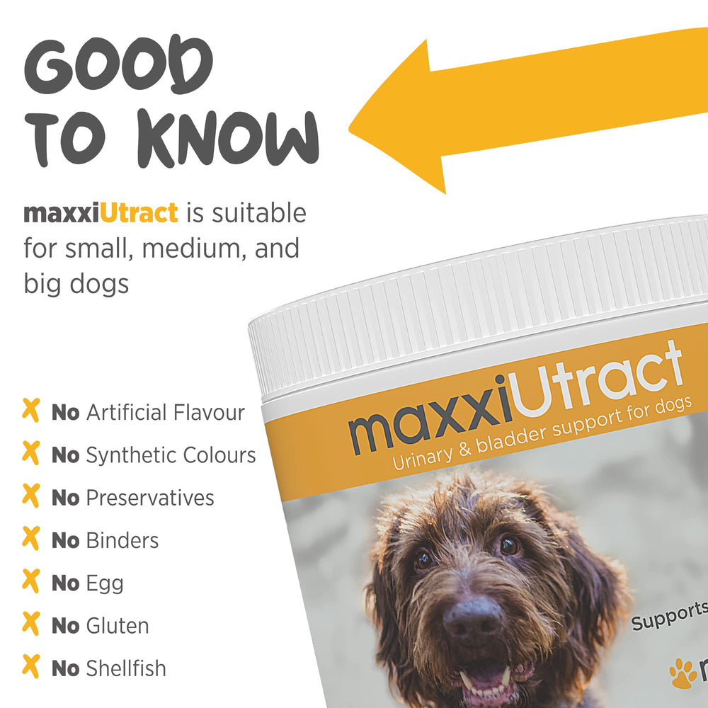 MaxxiUtract étiquette claire: informations utiles pour l'utilisation quotidienne.
