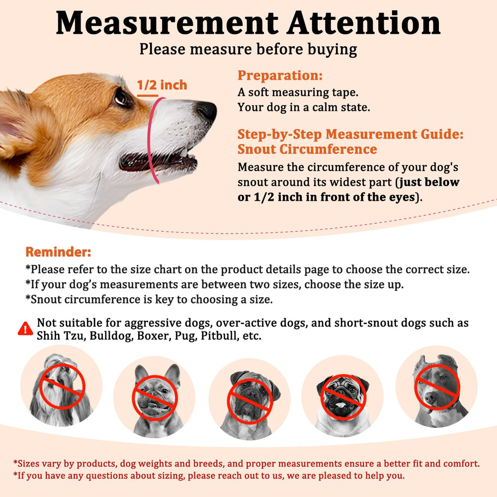 Mayerzon : masque chien pliable et léger pour le rangement.