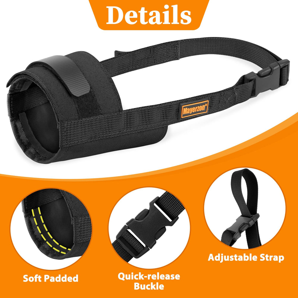 Mayerzon Muzzle permet au chien de haleter et boire.