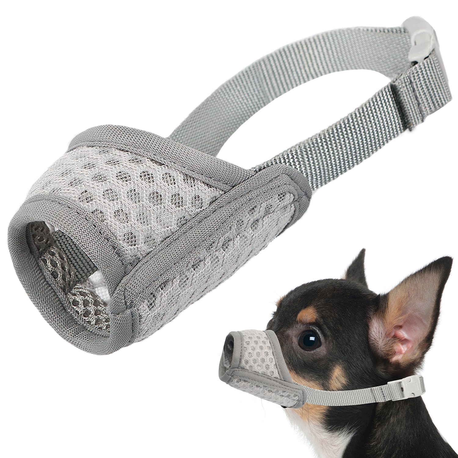 Mayerzon museau chien en maille respirante pour ventilation maximale pendant les promenades