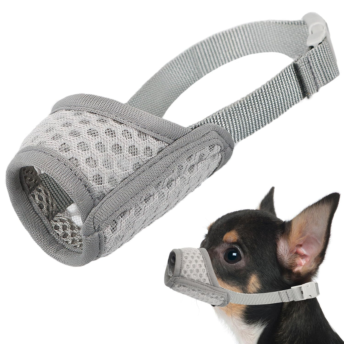 Mayerzon museau chien en maille respirante pour ventilation maximale pendant les promenades