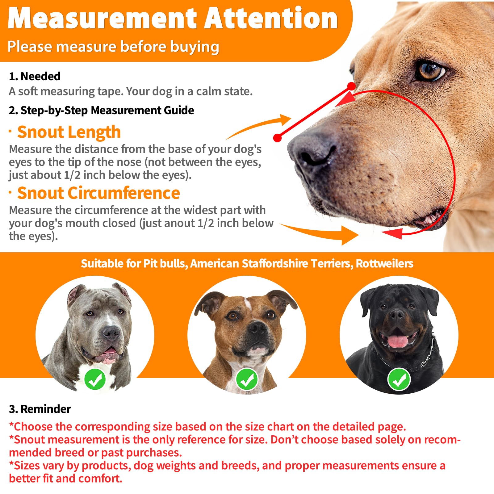 Mayerzon museau-chien pvc durable pour chiens forts et actifs.
