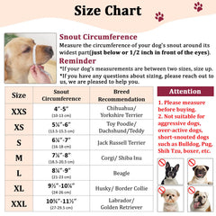Mayerzon museau-chien-rembourrage-doux protège le nez et évite les irritations.