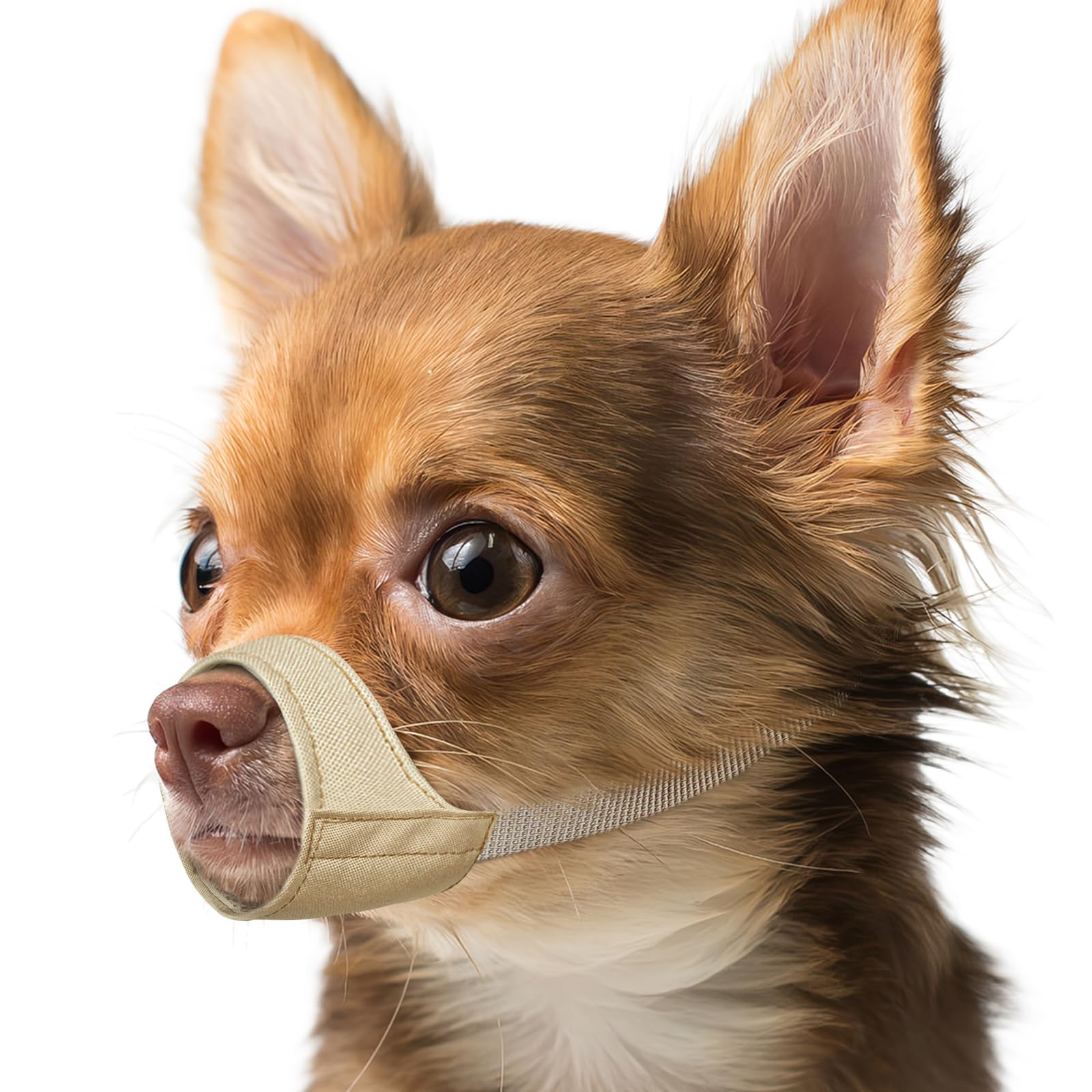 Mayerzon museau petit chien nez court oxford, confort durable lors des promenades.