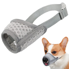 Muselière Mayerzon en maille 3D ultra-respirante pour chien, ventilation maximale.