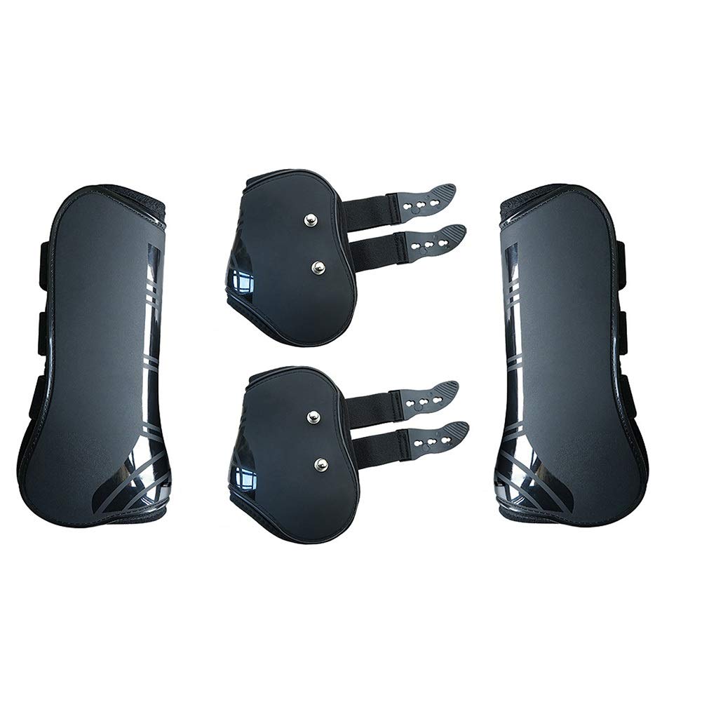 Mayit botte tendon cheval avant pour soutien lors des sauts et entraînements.