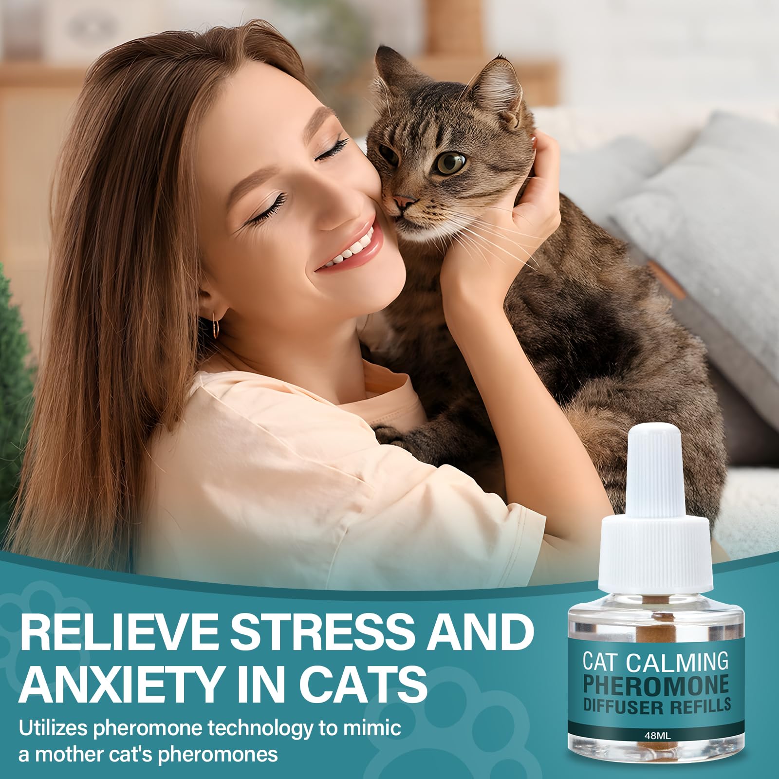 MAZHAOX bouteille diffuseur chat setup prête à l’emploi pour une diffusion efficace.