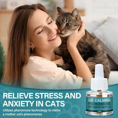 MAZHAOX bouteille diffuseur chat setup prête à l’emploi pour une diffusion efficace.