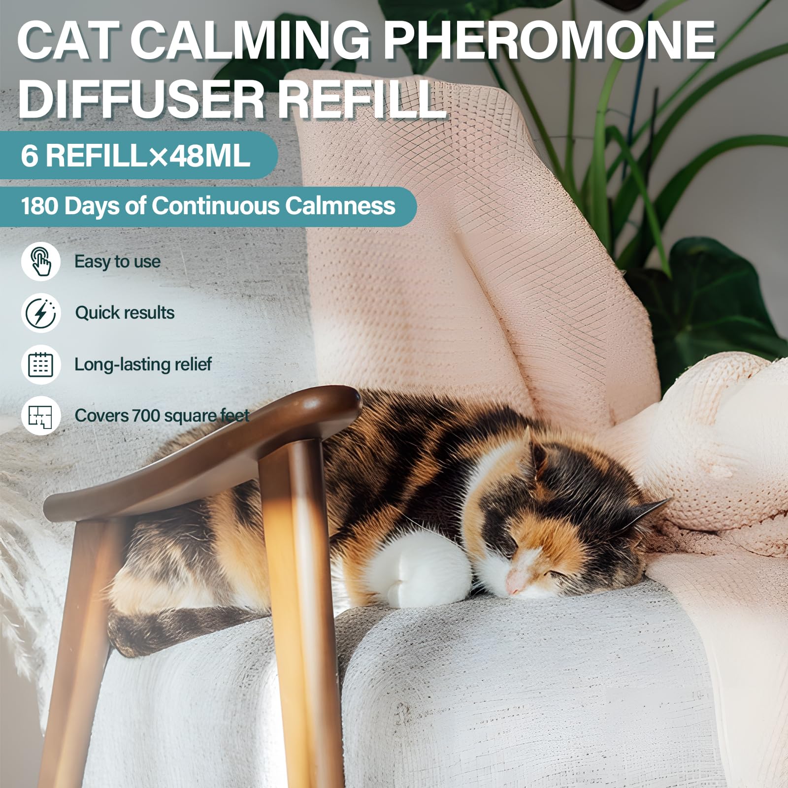 MAZHAOX design rotatif diffuseur chat s’adapte à diverses prises.