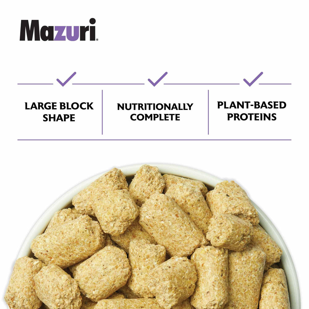 Bloc Mazuri, mastication prolongée pour le quotidien des petites espèces.