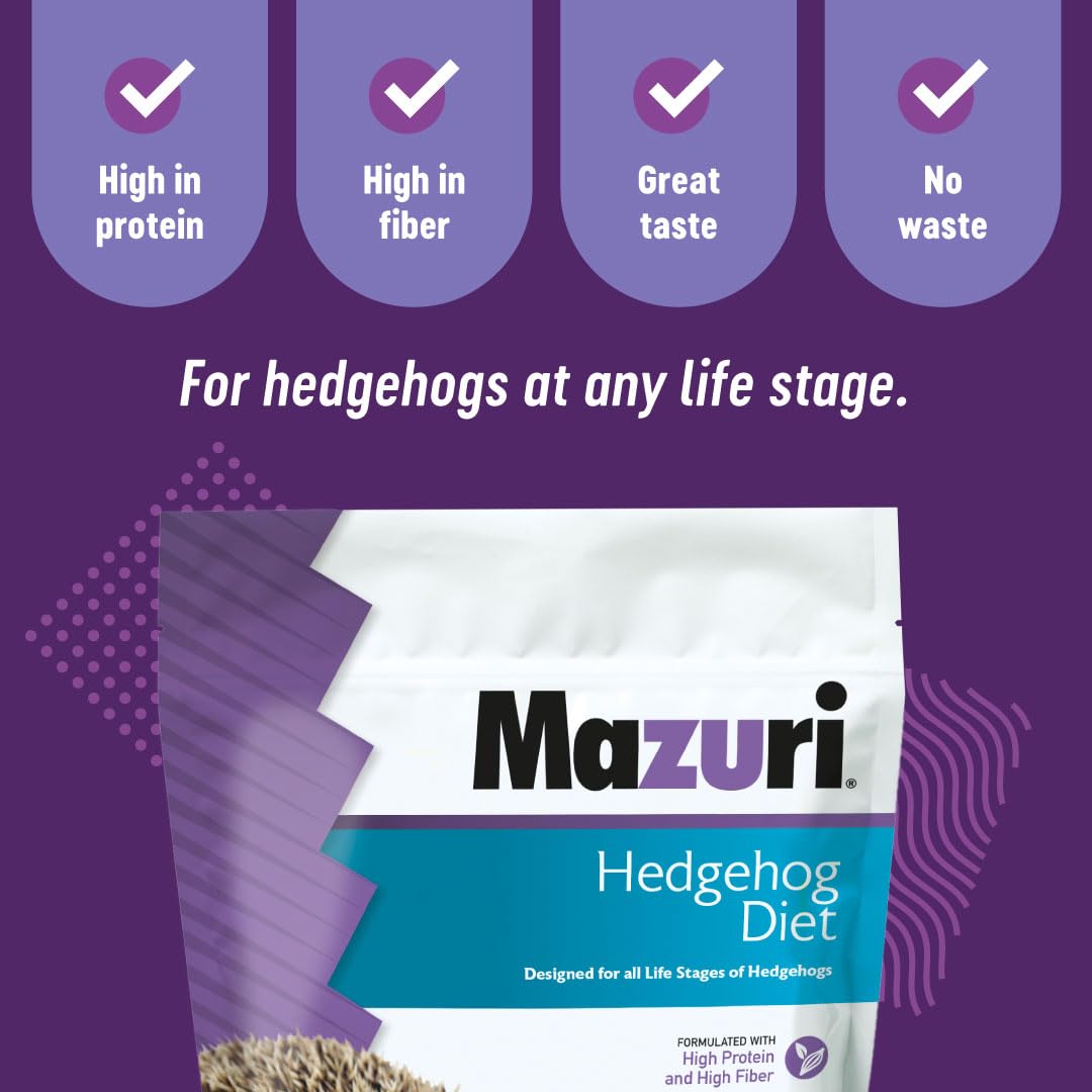 Goût appétent et texture des pellets Mazuri pour encourager les repas.