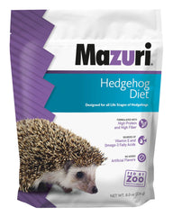Mazuri granules nourrissant pour hérisson, une alimentation complète pour soutenir son énergie.