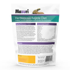 Mazuri Nourriture Reptiles Herbivores: pellets prêts à servir, pratique au quotidien.