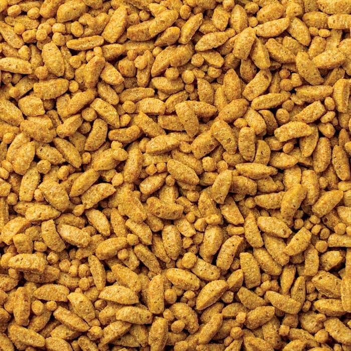 Mazuri sans colorants ni arômes artificiels, formulation plus naturelle.