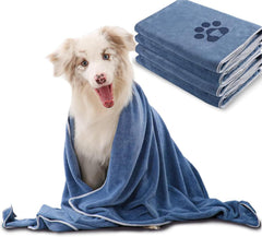 MBKET serviette chien très grand 55x27, sec rapide pour chien ou chat