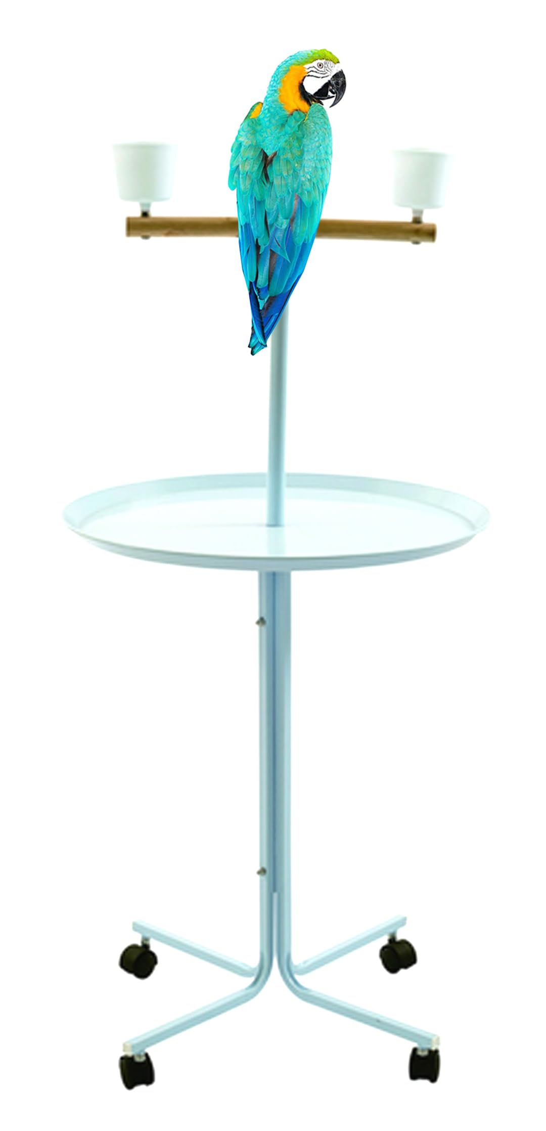 Le mcage-base-metallique-47-perroquet offre une base solide et stable.