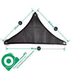 Hamac réptile MCLANZOO en maille nylon respirant pour terrarium propre