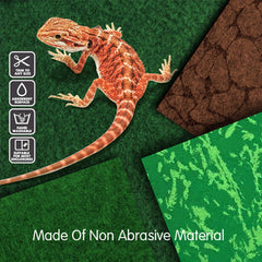 MCLANZOO tapis reptile 20 galons désert, offre un lit confortable pour les reptiles.