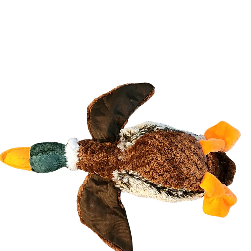 Jouet canard colvert ME GUSTA SHOP, un compagnon réconfortant pour chiens.