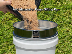 Mealworm Farming Solutions D-11 Tamiseur-acier-inox: construction durable pour usage courant