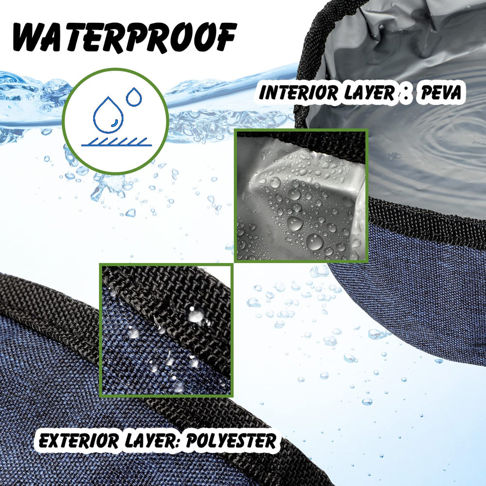 Détail extérieur en polyester sur Meanplan, bol durable et résistant.