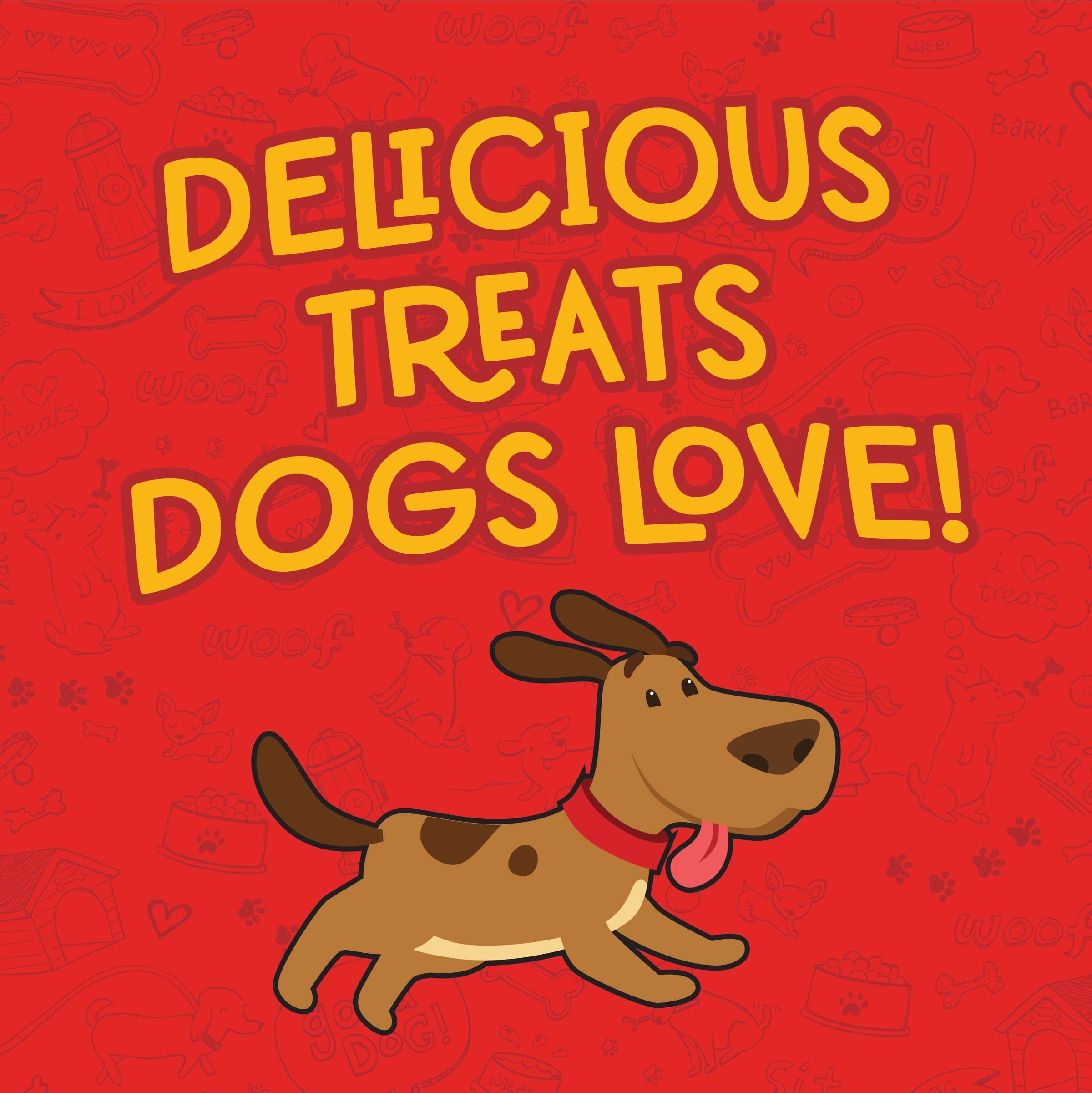 Meaty Treats Mini Dogs boeuf-fromage, parfait pour les pauses goûter en balade.