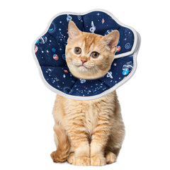 Collier Mechpia pour chat en twill doux, confort pendant la récupération.