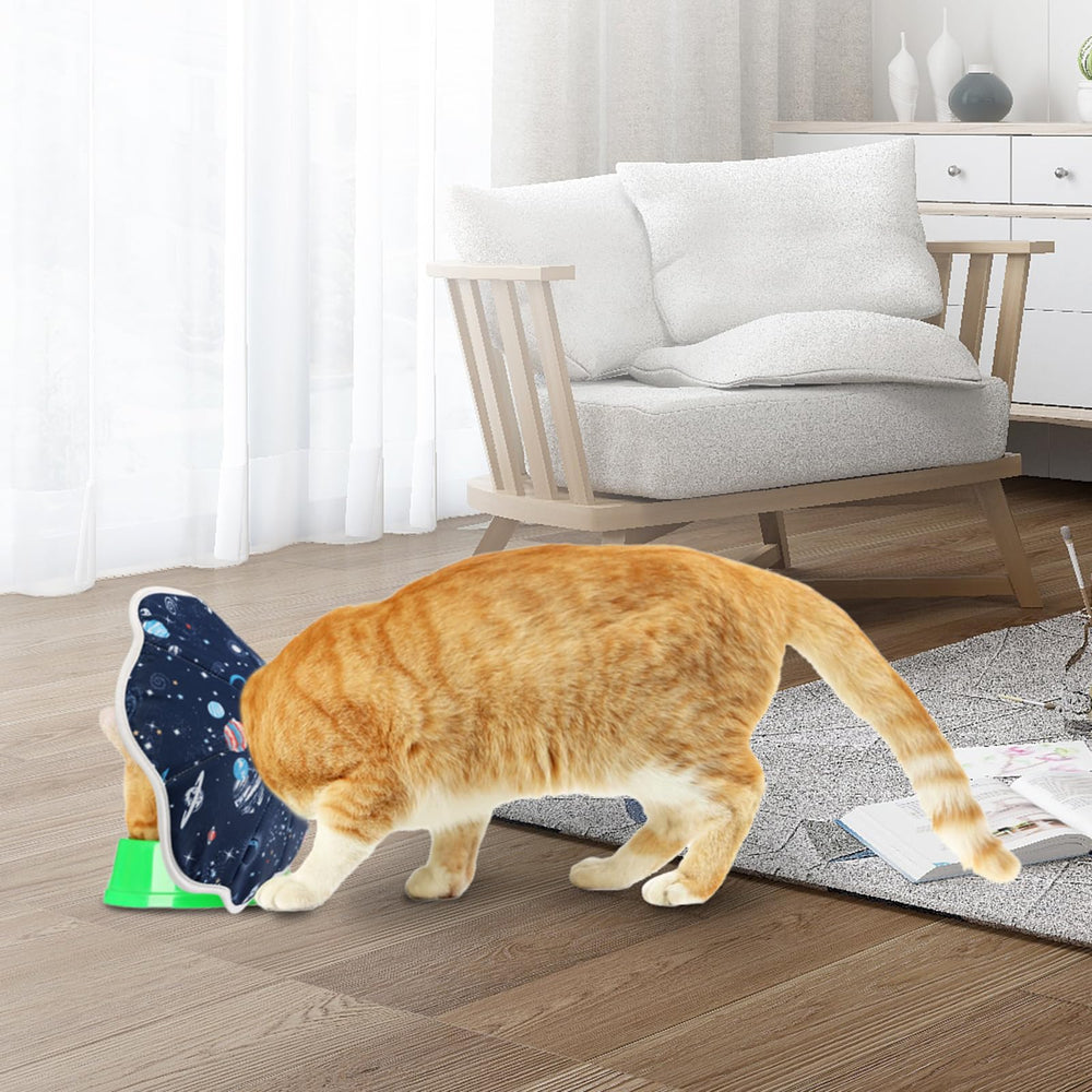 Mechpia collier-cone chat, permet manger et jouer sans restriction.