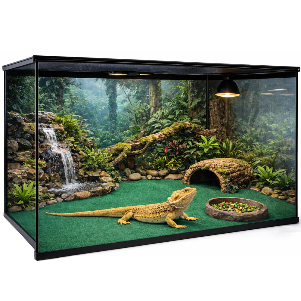 Mechpia tapis terrarium, sécurité élevée pour reptiles.