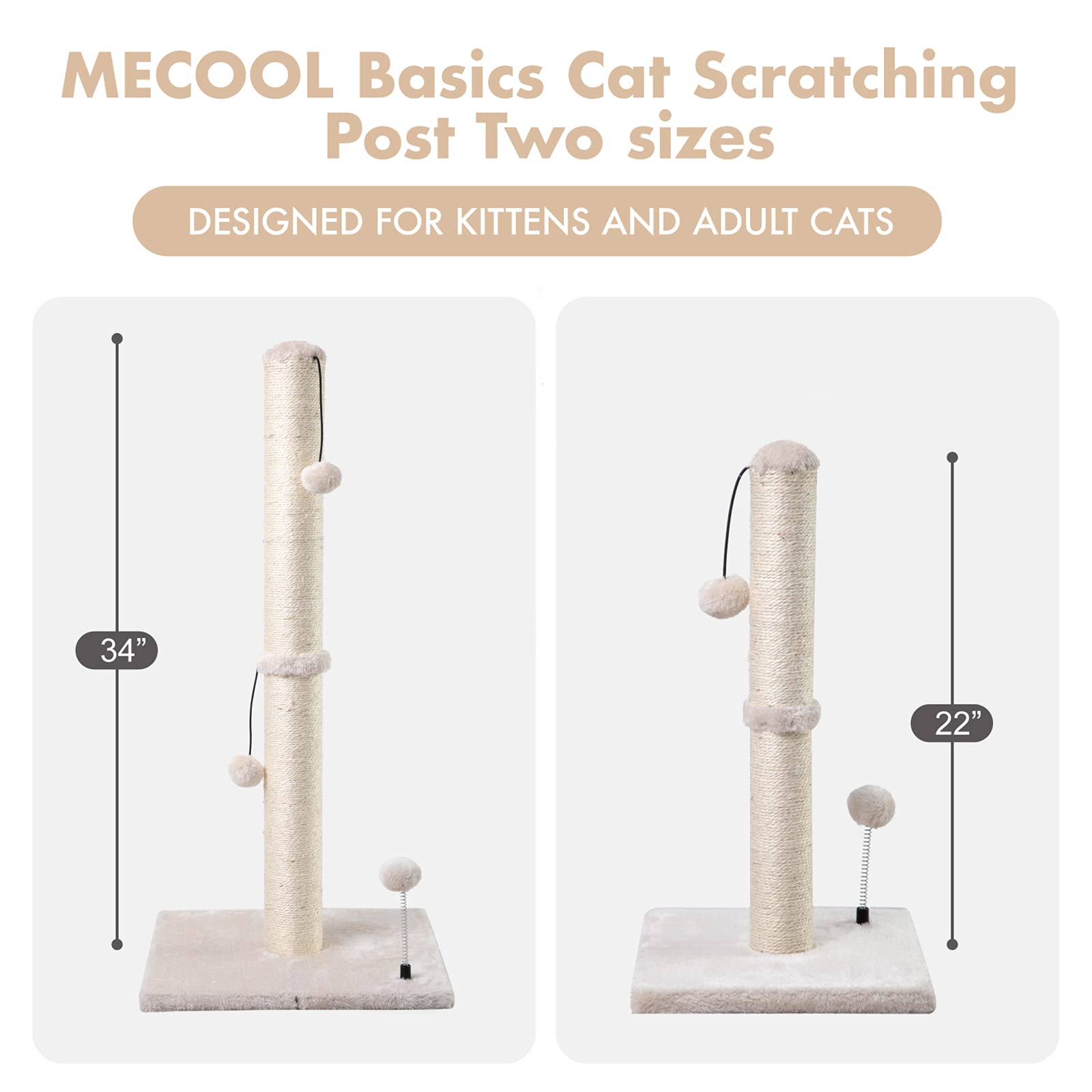 MECOOL Arbre-chat-assemblefacile: montage rapide et simple.