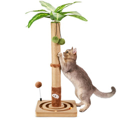 MECOOL Arbre à Chat avec base solide offrant stabilité pendant le jeu
