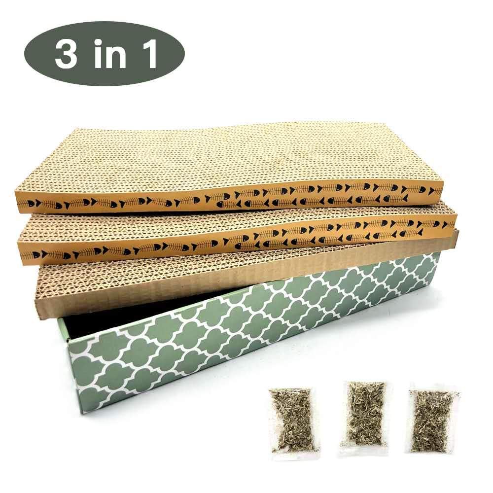MECOOL carton-durable-griffure : surface solide pour griffage quotidien.