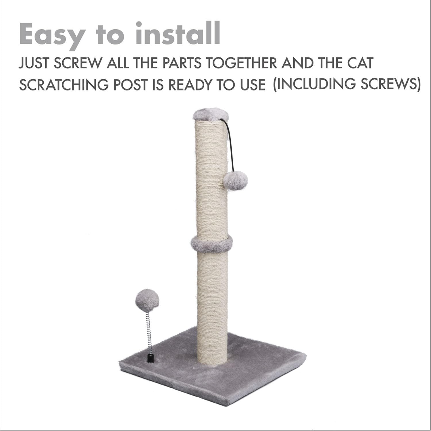 MECOOL Griffoir idéal pour chatons et petits chats, offre une alternative ludique.