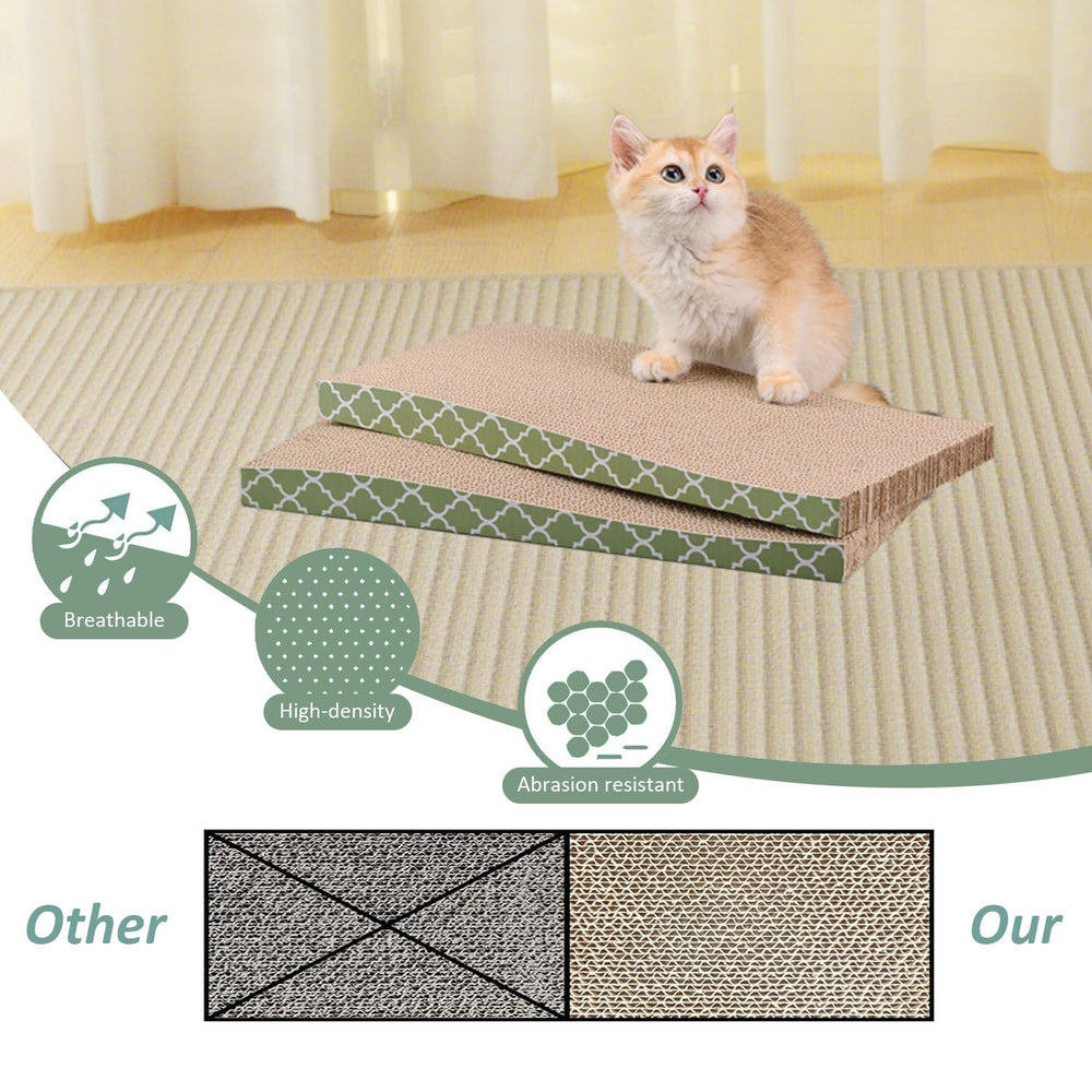 MECOOL protection des meubles grâce au grattoir pour chat et design discret