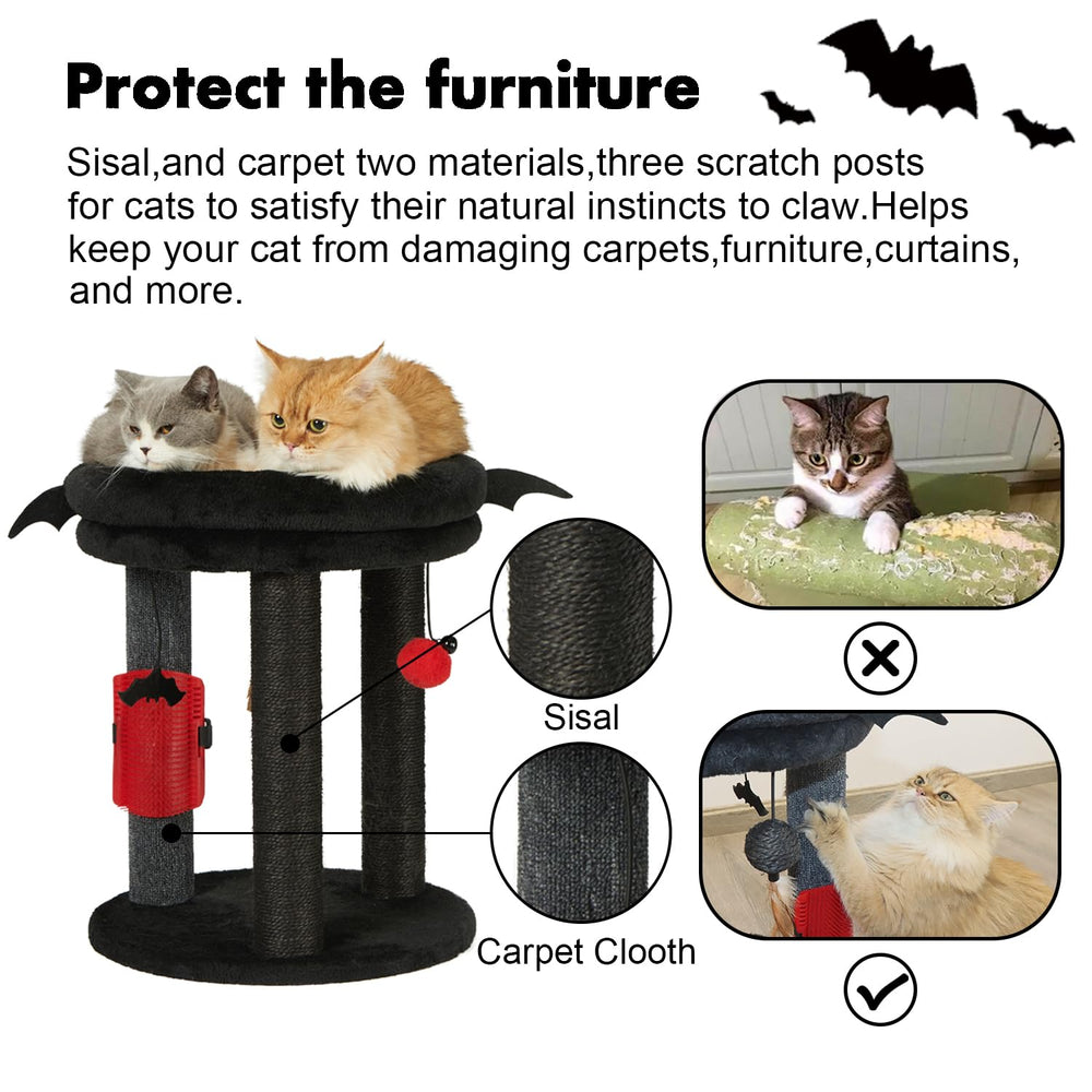 MECOOL Tapis en jute: surface naturelle pour griffage varié.