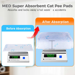 MED lot-50 tapis, excellente valeur pour plusieurs chats.