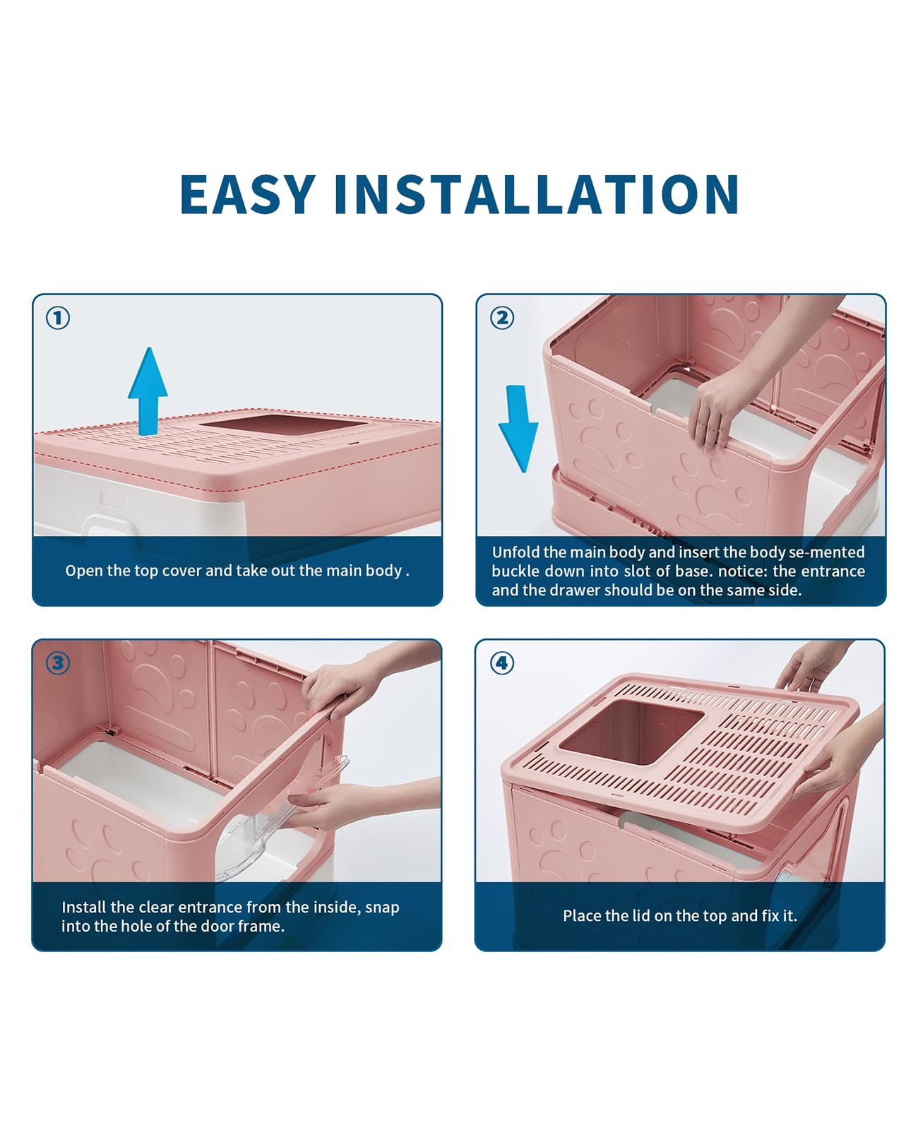 Medario Plastique Résistant Rose, surface facile à nettoyer et résistant aux taches.