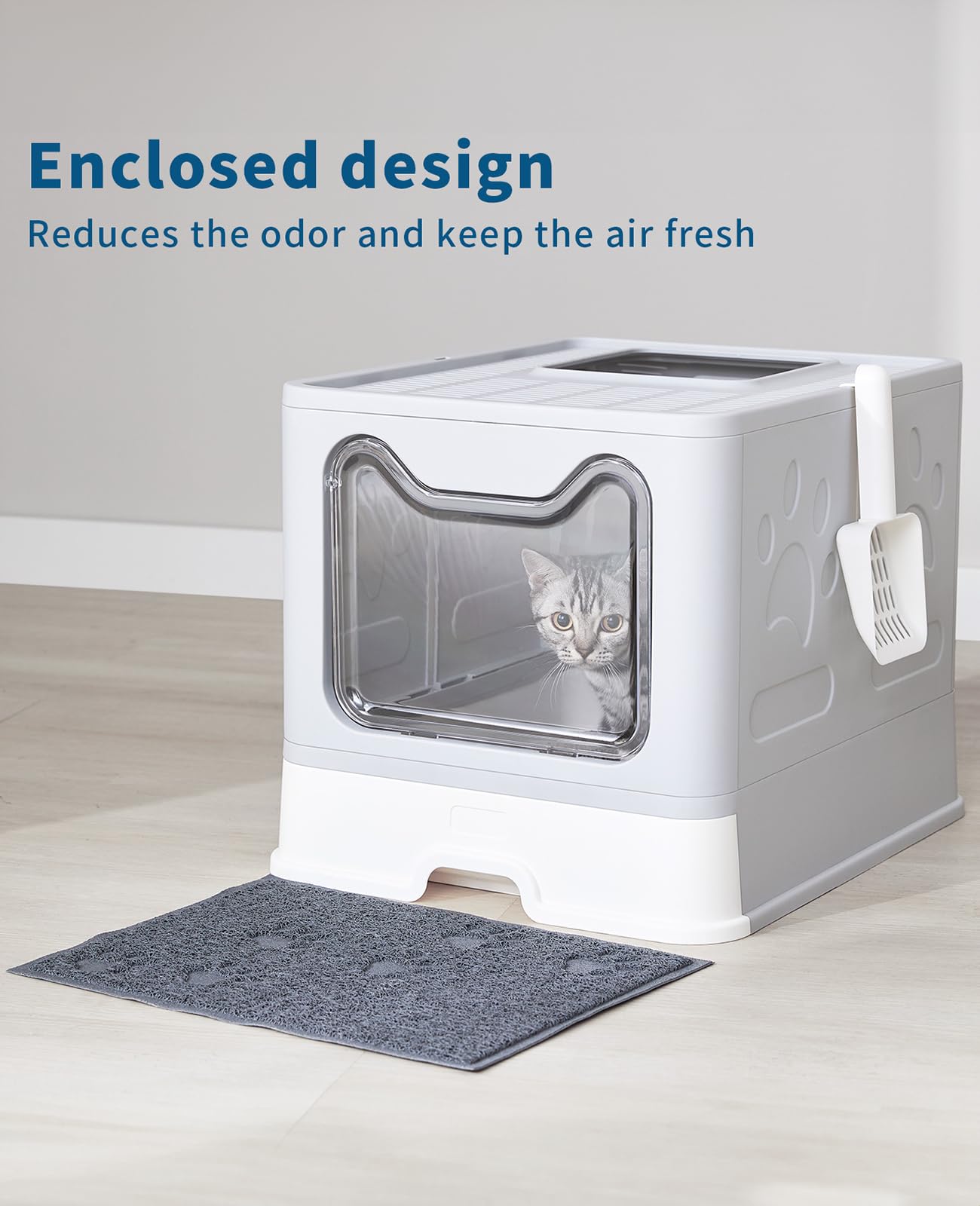 Tapis en PVC sûr et facile à nettoyer sous la boîte