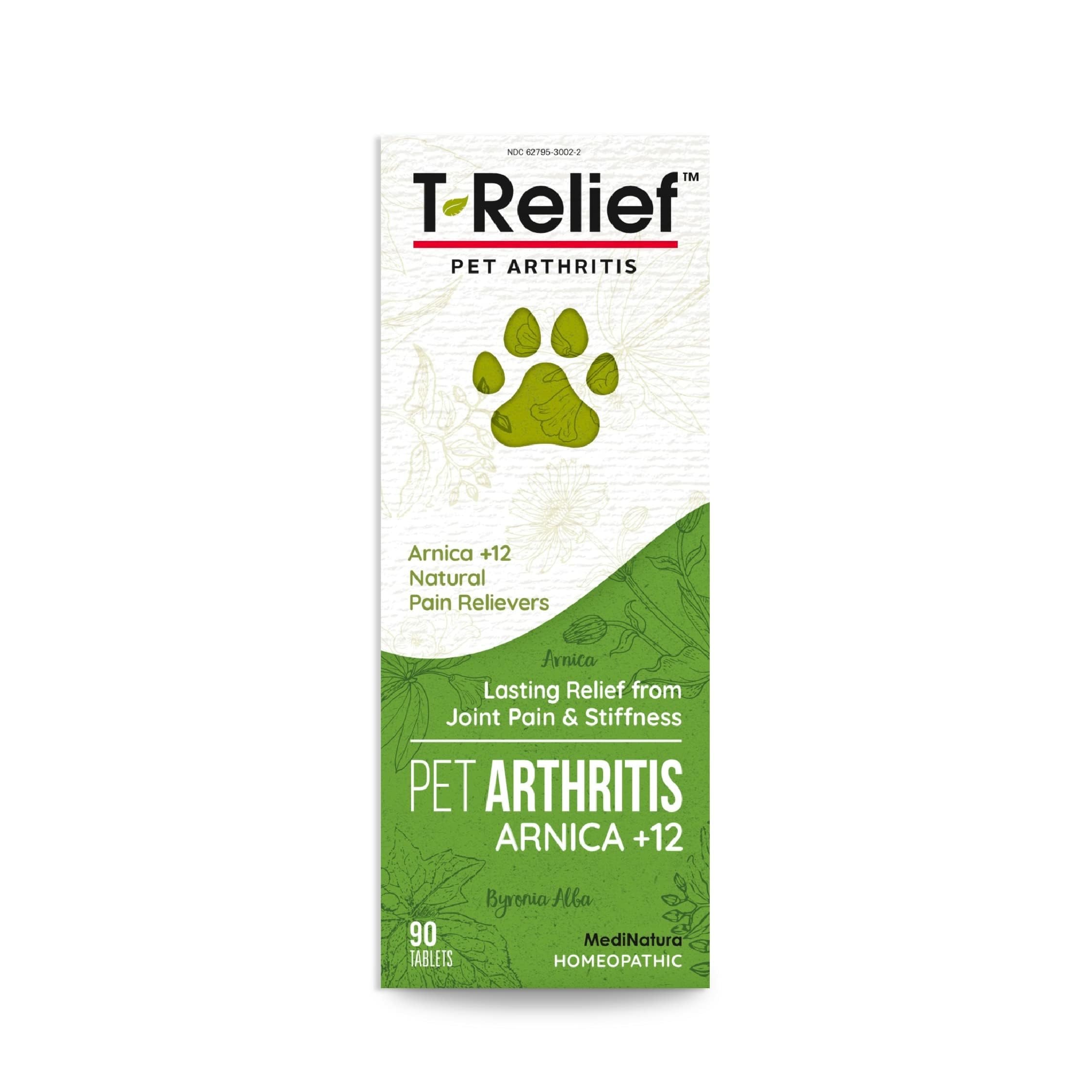 MediNatura T-Relief: application dans la nourriture ou eau du animal