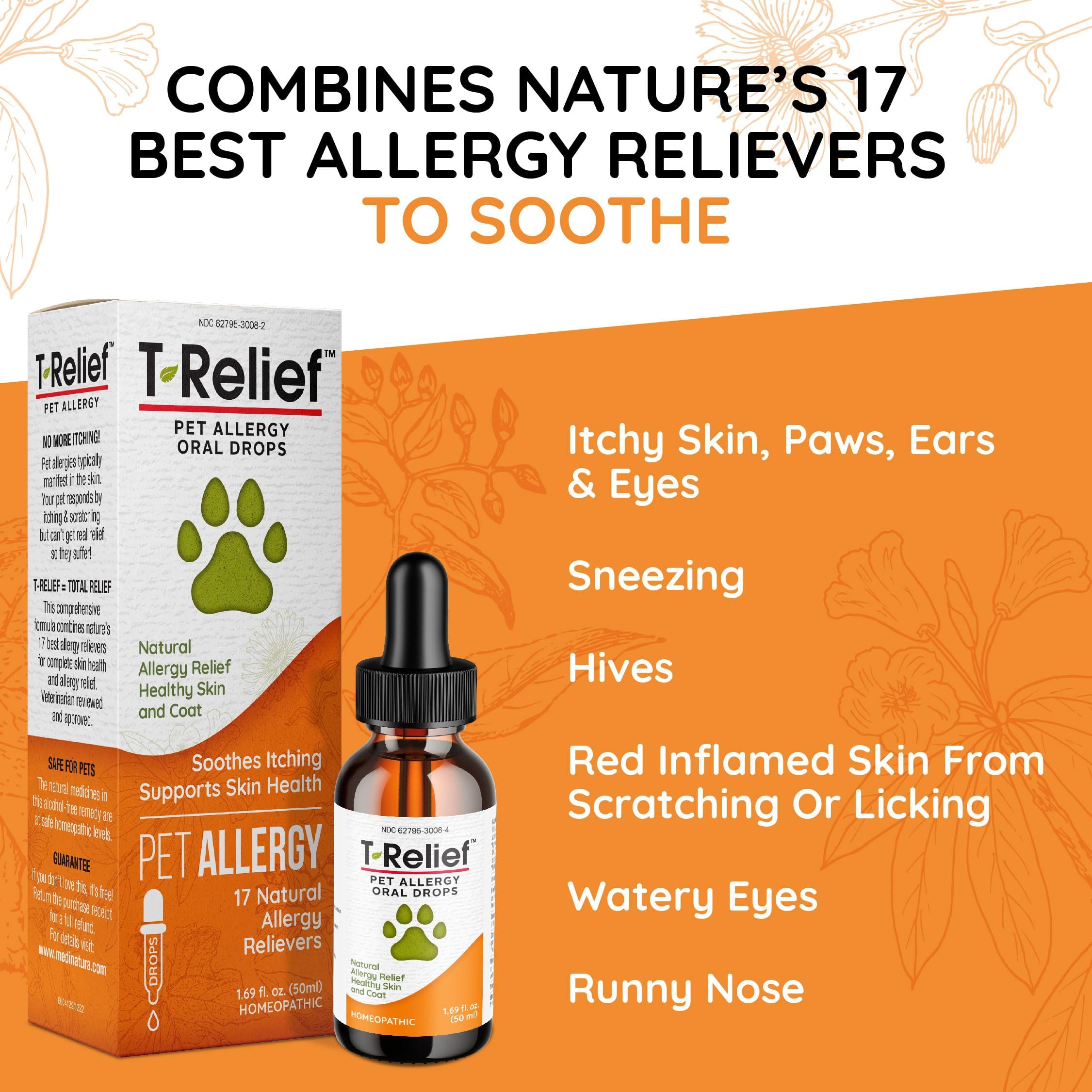 MediNatura T-Relief solution non narcotique, sans somnolence ni agitation
