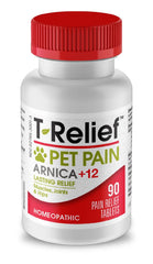 Tablettes MediNatura T-Relief à l’arnica pour soulager douleurs musculo-articulaires.