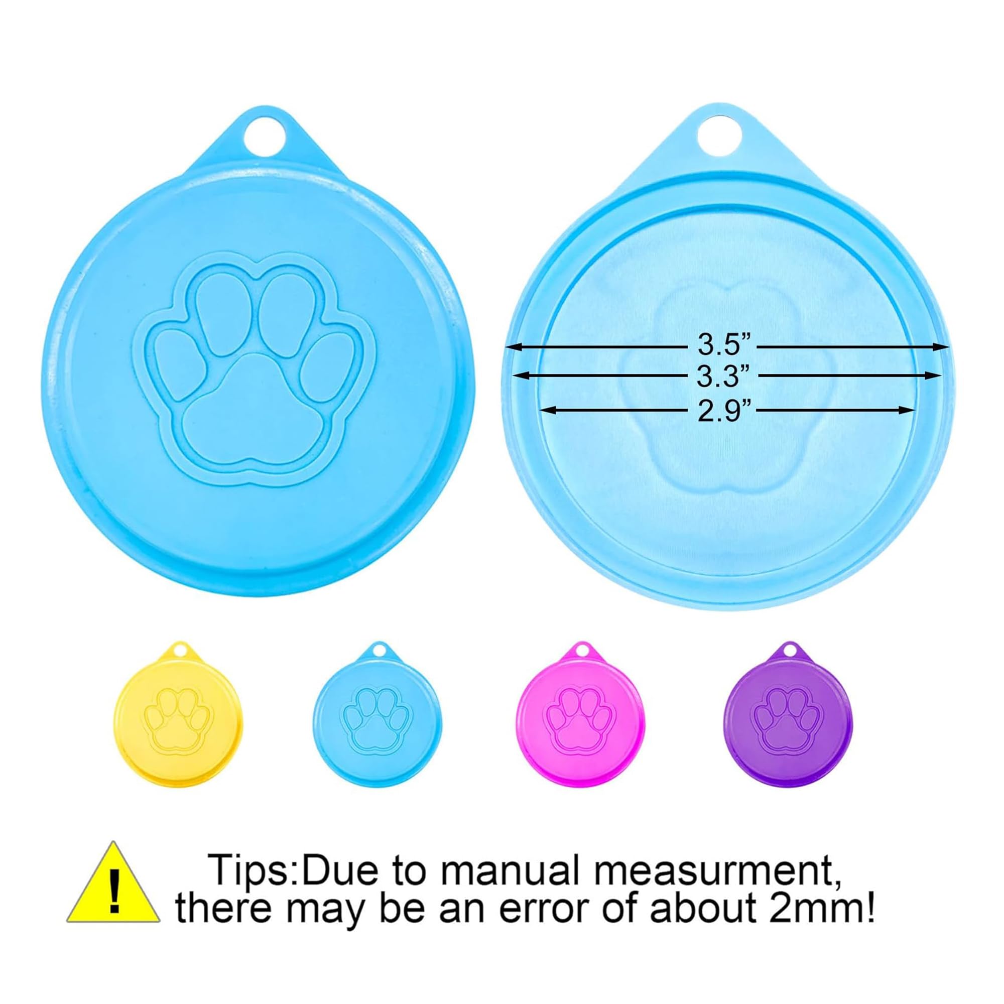 Medsuo couvercles pour boîtes nourriture chien – usage quotidien et rangement faciles