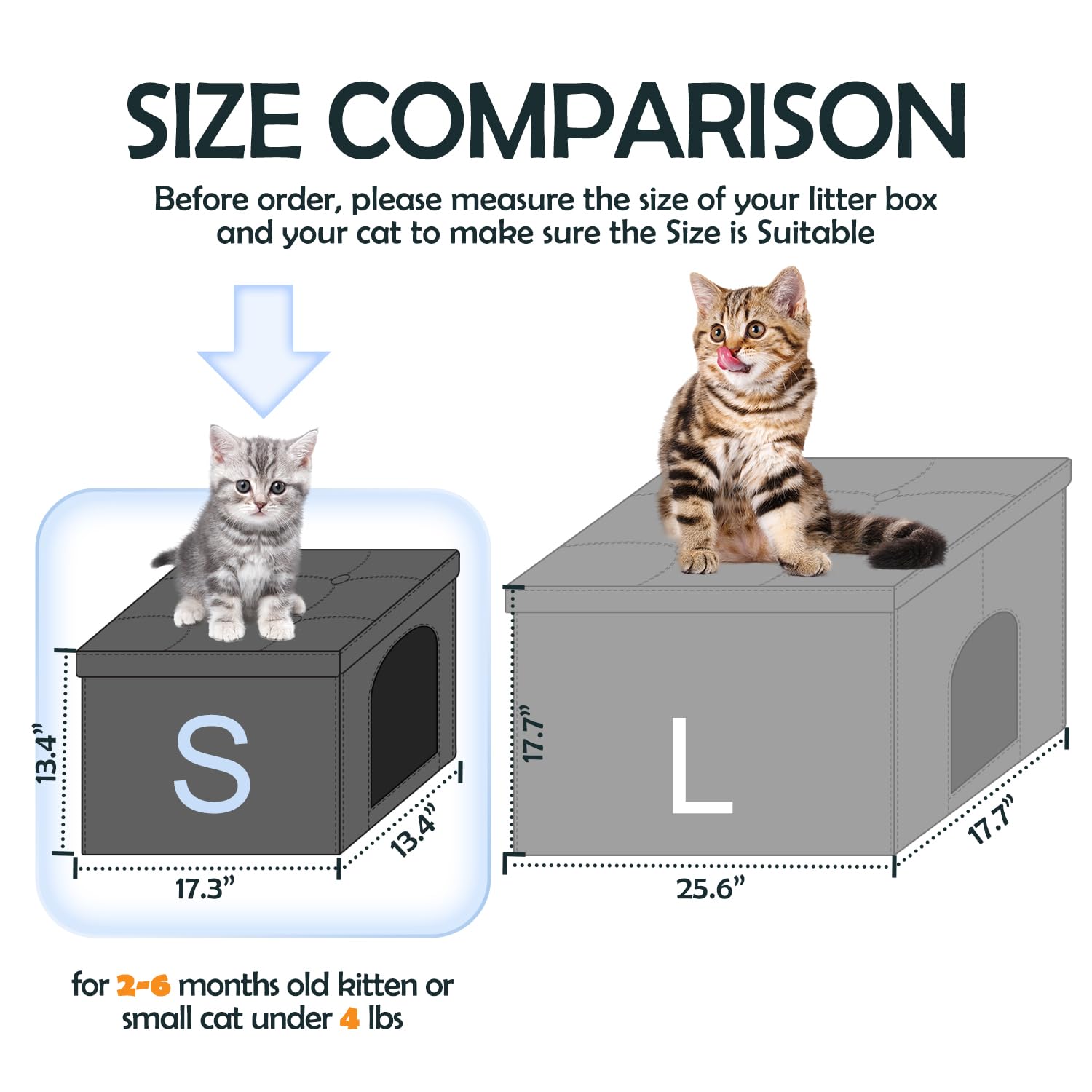 MEEXPAWS contrôle-odeur: surface étanche aide à limiter les éclaboussures.