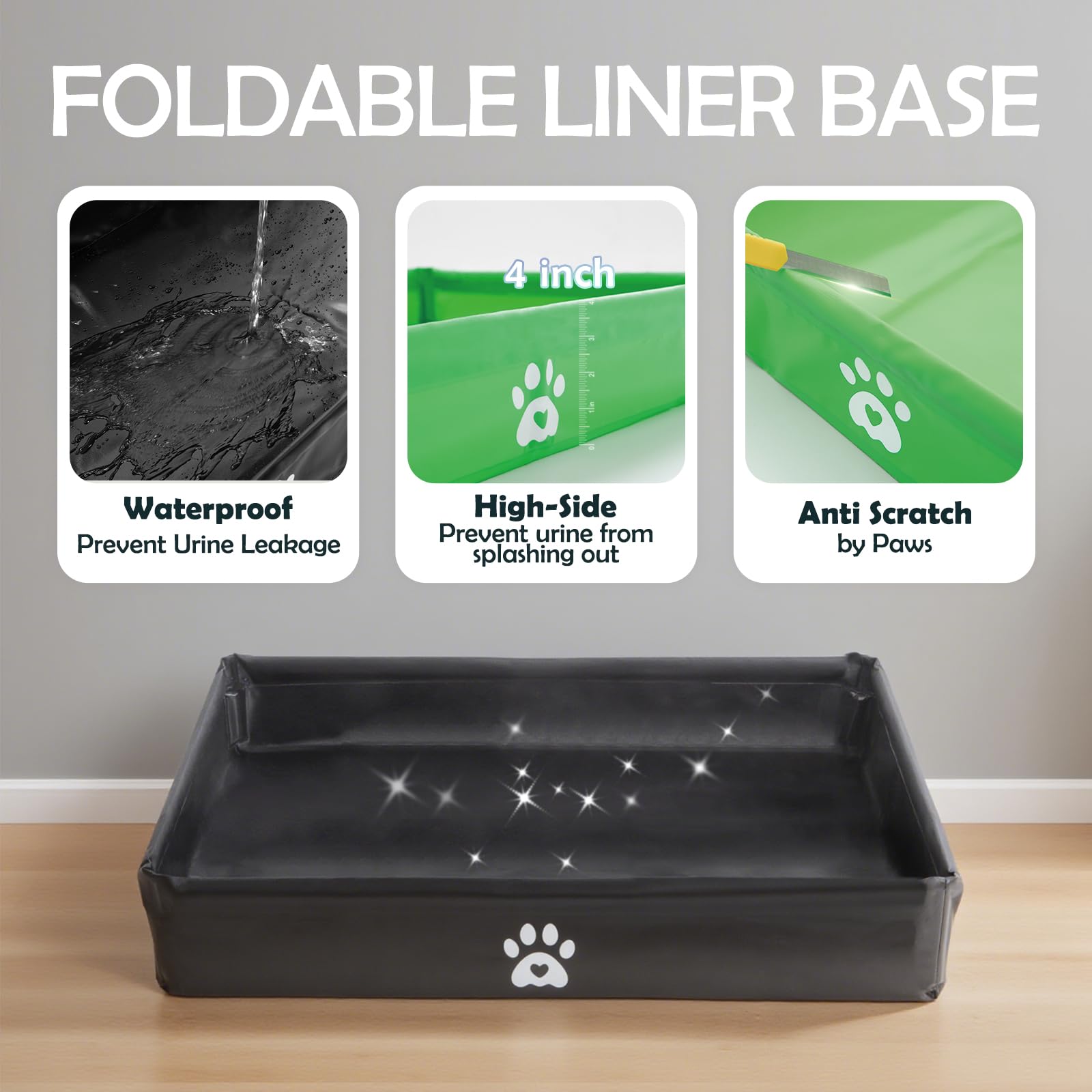MEEXPAWS garde-éclaboussures DIY, configuration personnalisable