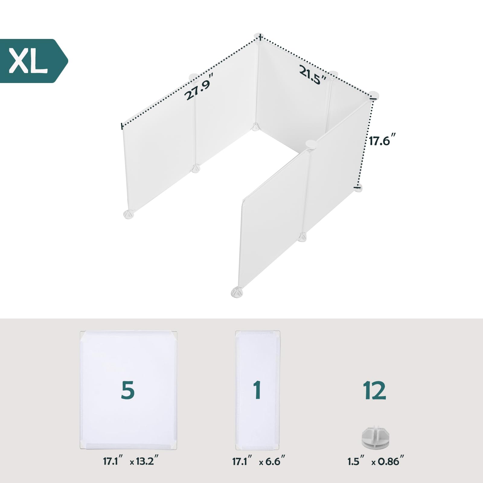 MEEXPAWS panneaux-diy-litiere-modulaires, personnalisation simple.